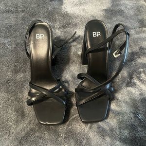 Black BP heels size 10 never worn
